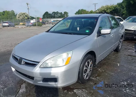 2007 Honda Accord 2.4 Lx from USA, damaged, VIN 1HGCM56427A095143